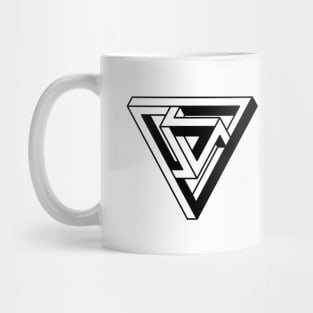 abstract triangle gift Mug